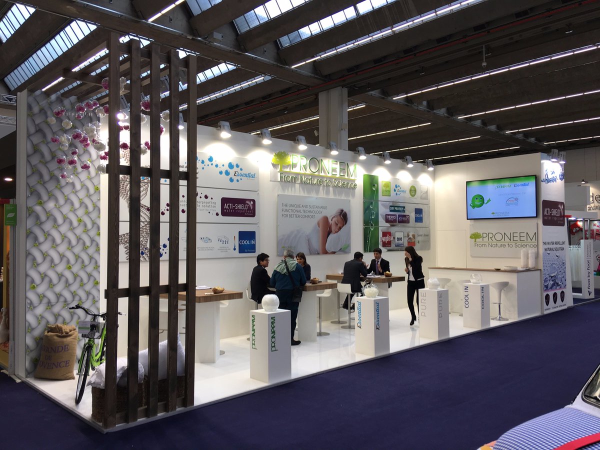 Welcome to PRONEEM BOOTH (Hall 8.0 - G78) at Heimtextil Fair !
We will be pleased to see you !