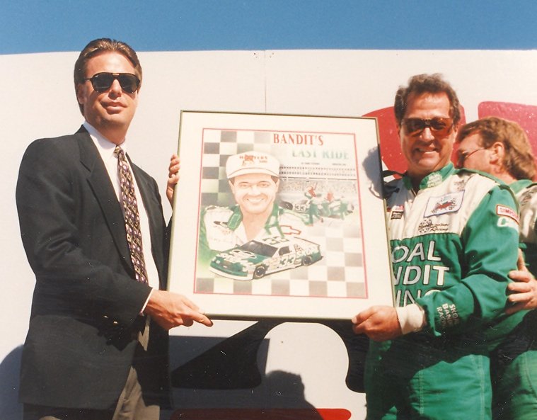 Happy Birthday to Mr. September, Harry Gant with a pic from honoring his final race here in 1994! 