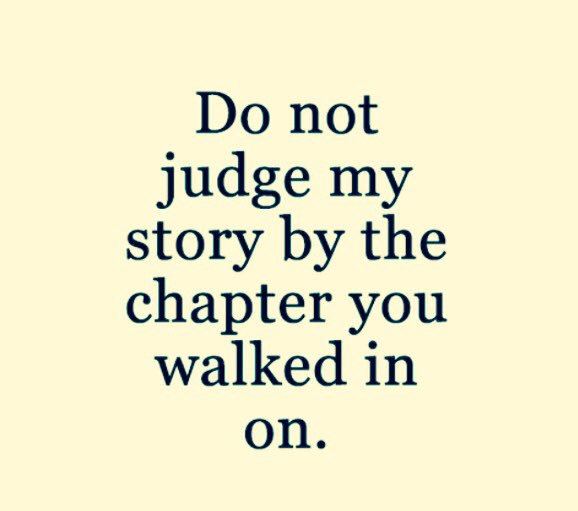 Don't judge my story based on what chapter you came in