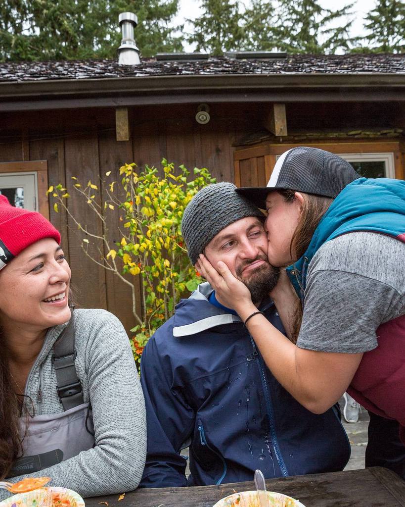 😘Team Alley😘 Hard to tell if Alex, Jared and our employees miss Jessika and Alana while they're on some cranberry s…