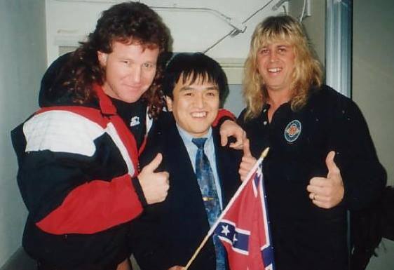 MasanoriHorie's tweet photo. RIP Rex King
God Bless Southern Rockers.
You're two of the nicest guys I've met in wrestling.
レックス・キング選手のご冥福をお祈りします。
#RIP #RexKing #WWE https://t.co/CCAoF9IBWP