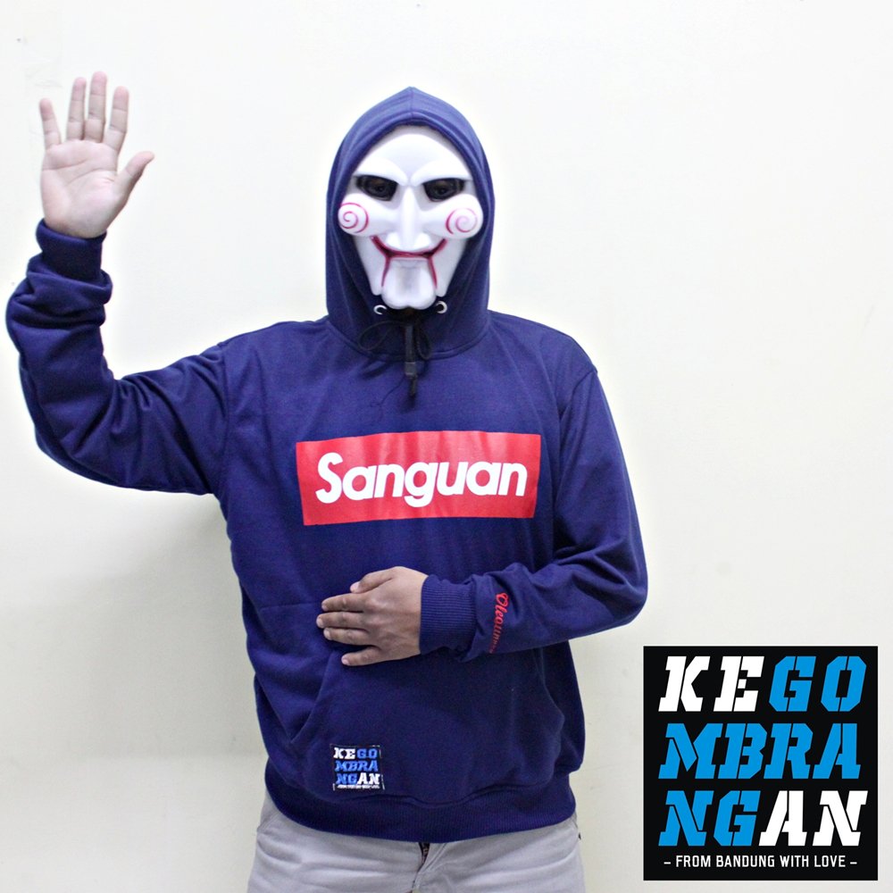HOODIE SANGUAN // M, L // 150.000 // LINE: KEGOMBRANGAN // LINE@: @crw3841j // WA: 082240732995 #KEGOMBRANGAN
