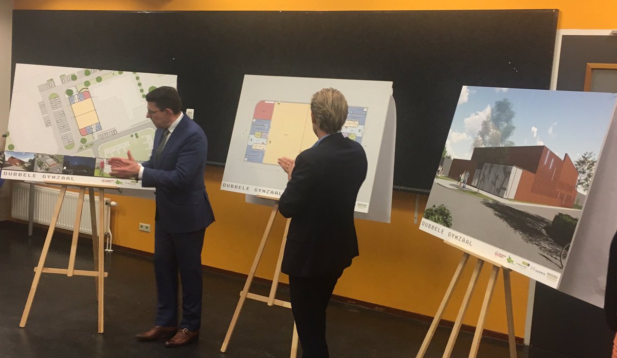 Plan presentatie #succes #gymzaal #emmen #emmermeer ons #duurzaam #project @DantumaWegkamp <a href="/VMEZArchitecten/">Van Manen en Zwart</a> <a href="/BrandsBouw/">Brands Bouwgroep</a> @BoukeArends