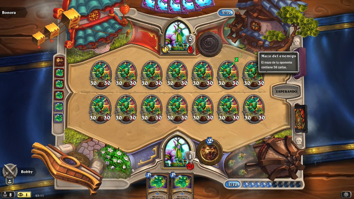 Bobby_McAlgo's tweet photo. Hemos roto el juego. @bonoracarlos @hearthstone_es https://t.co/RHiYLAHBea