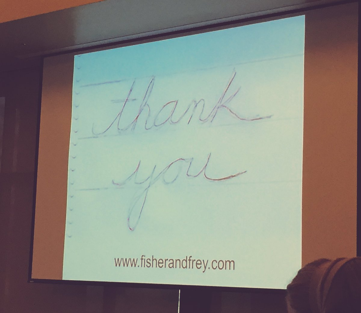 MargaMarshall's tweet photo. Oh no, thank YOU for an amazing session @DFISHERSDSU #VL4Lit https://t.co/XAK14jAAbr