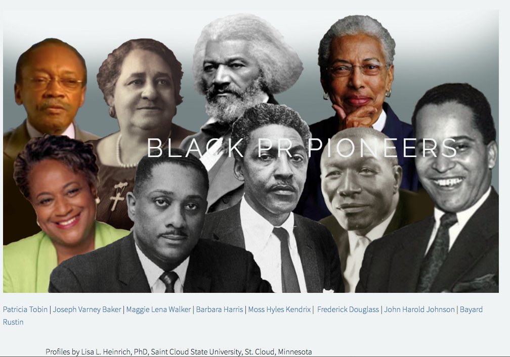 Join us as we celebrate the first-ever Black PR History Month <a href="/museumofpr/">The Museum of PR</a> on February 9, 6pm. Details and info: bit.ly/2gHn1qU
