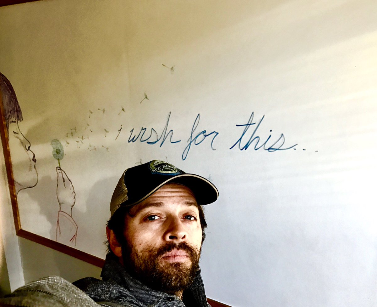 mishacollins's tweet image. When I told my 4-year-old u get a wish blowing on a dandelion, she said, "I wish for this!" &amp;amp; blew. Today, I doodled on the dry-erase board.