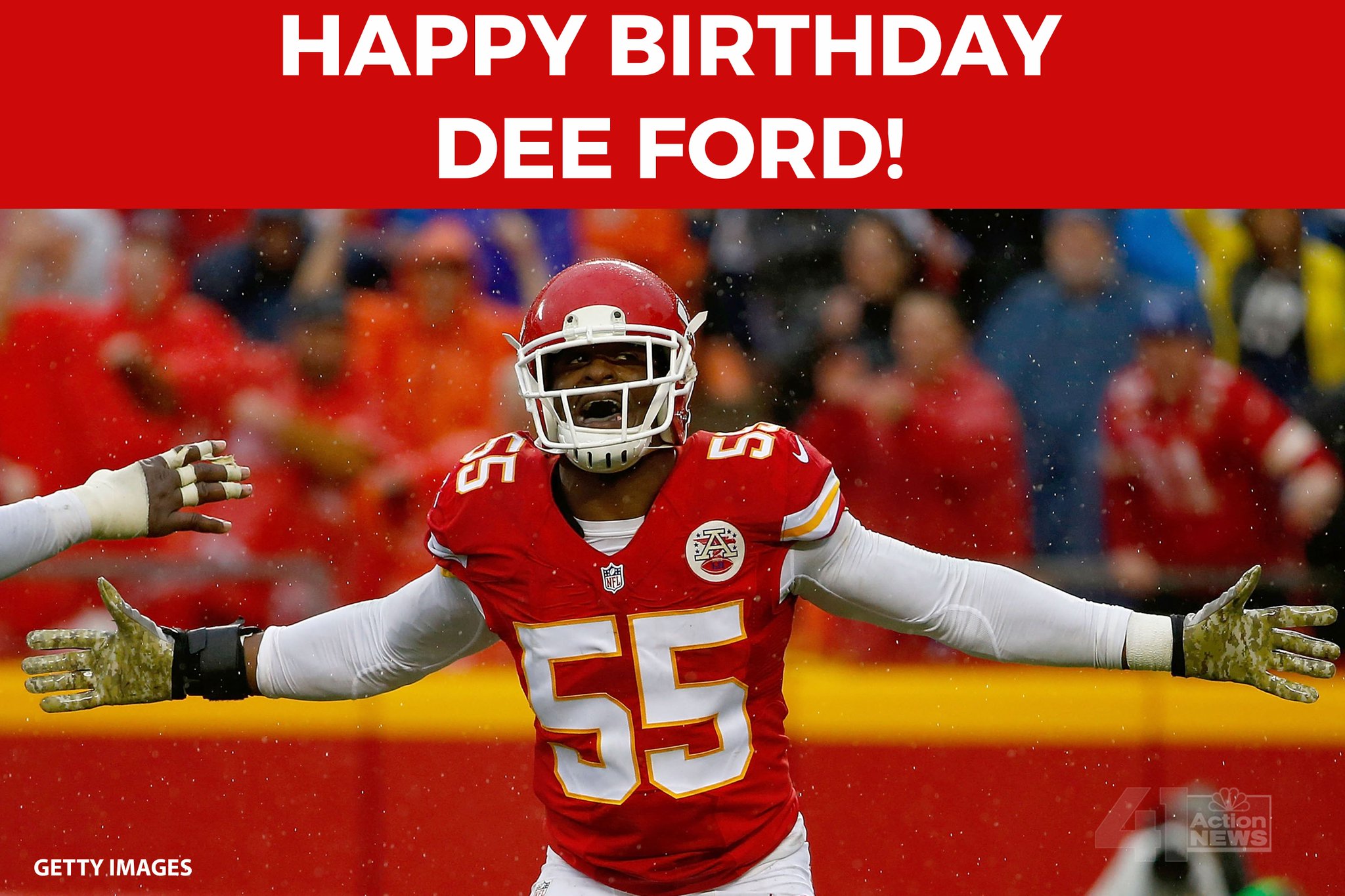 HAPPY BIRTHDAY to player Dee Ford! 