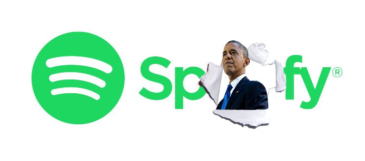 thenextweb's tweet photo. Spotify makes an official(ish) offer for President Obama to join its team https://t.co/4pWE2bokP3 https://t.co/kV4Tzepivy