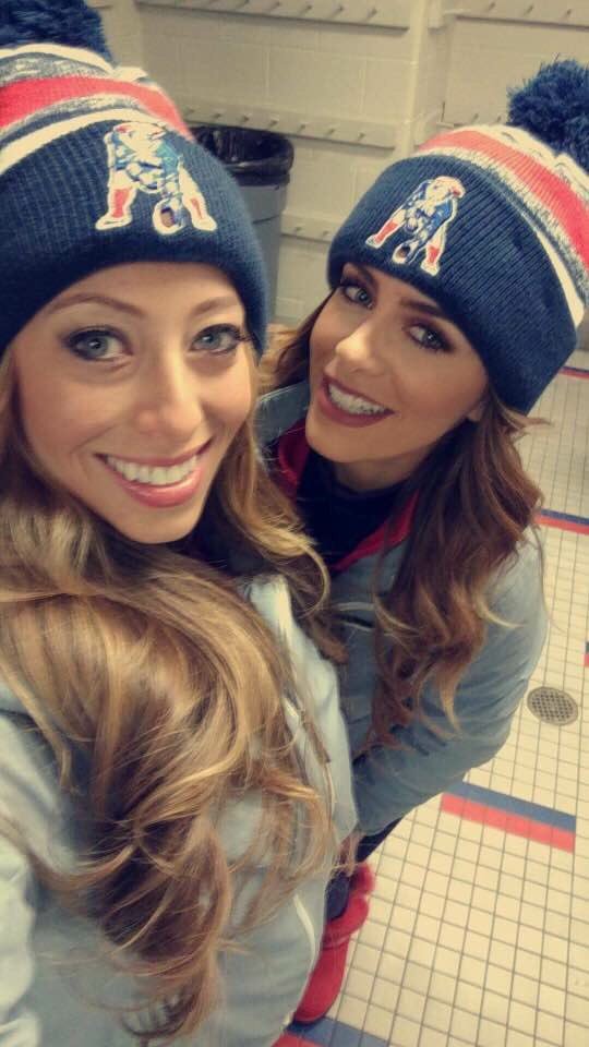 Pats Cheerleaders On Twitter Teammatetuesday With Jenna And Zoe