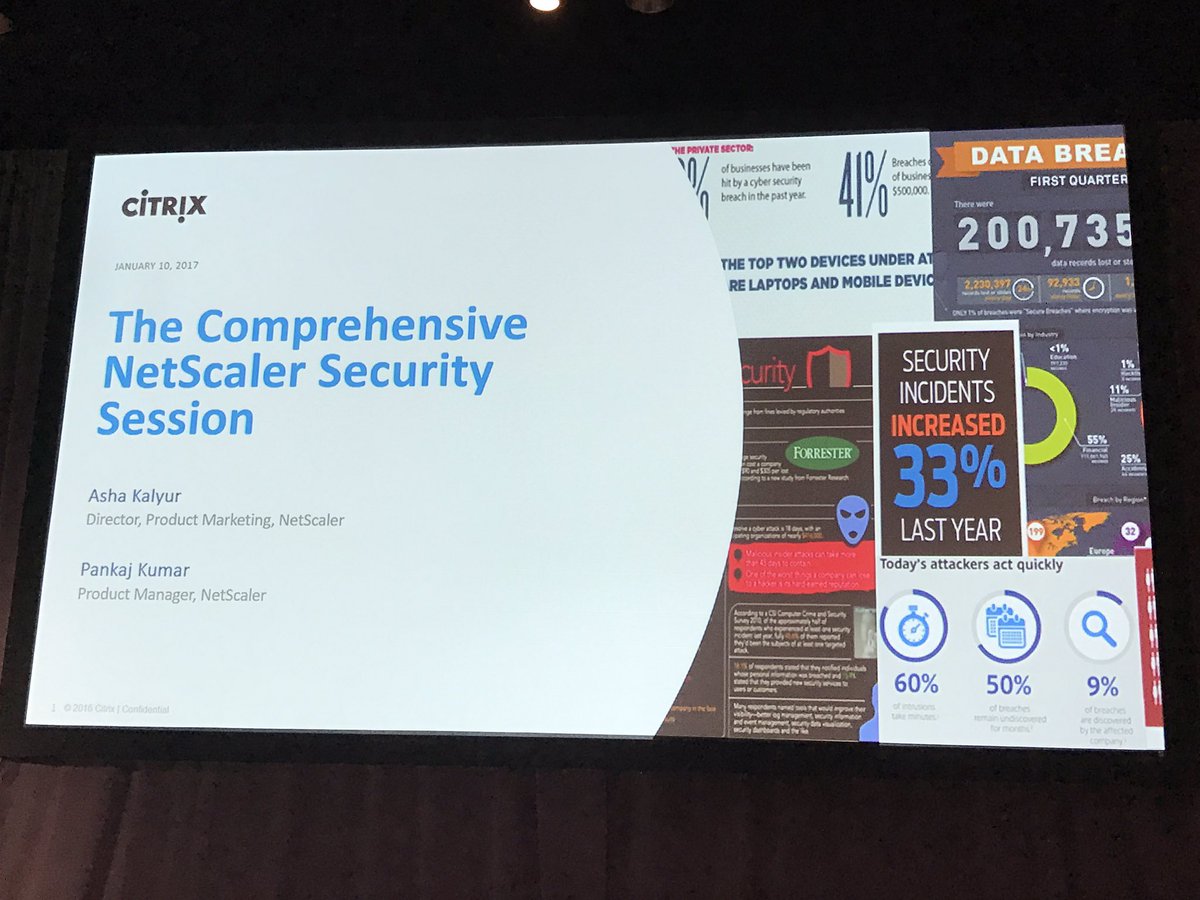 VDIHacker's tweet image. My kind of session  #CitrixSummit #CitrixSecurity @NetScaler