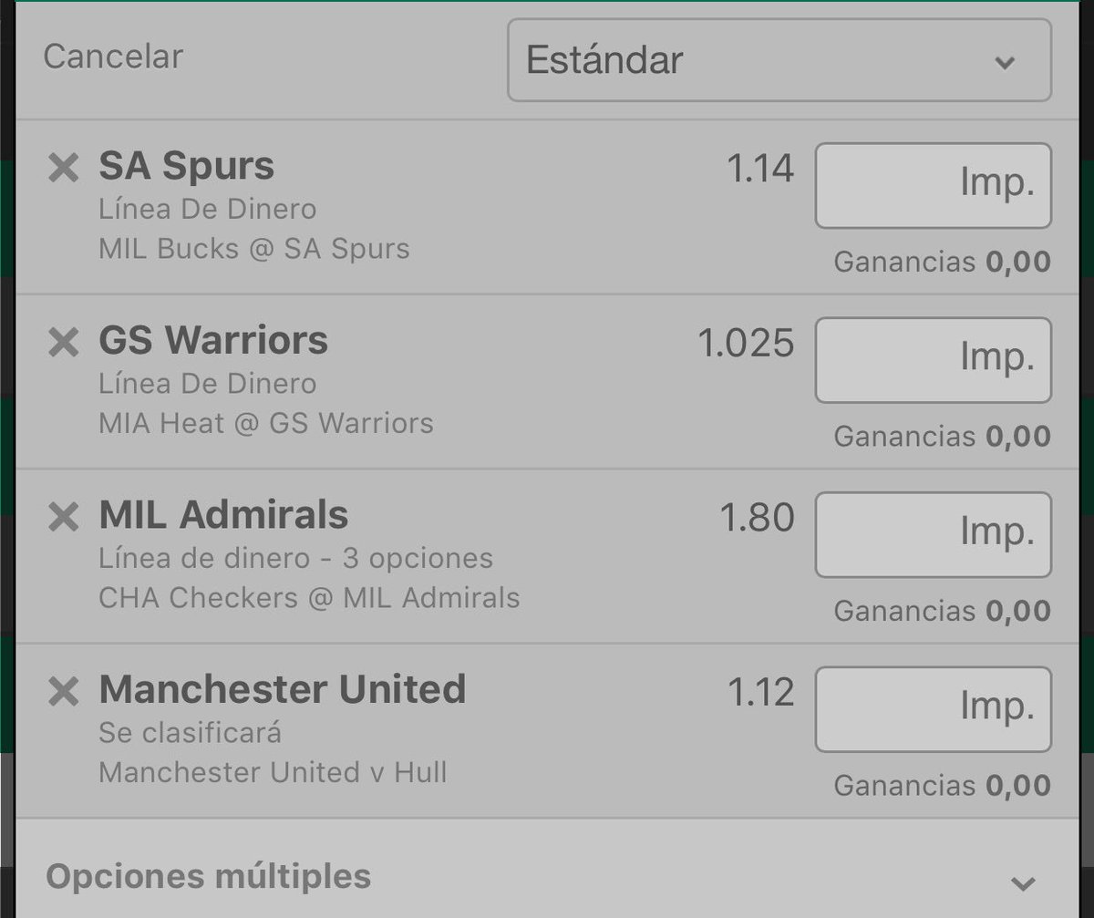 TUTUtorialLD's tweet image. Lo prometido es deuda :
Spurs 🏀(NBA)
Warriors 🏀(NBA)
Admirals 🏒 (AHL)
M.United ⚽️