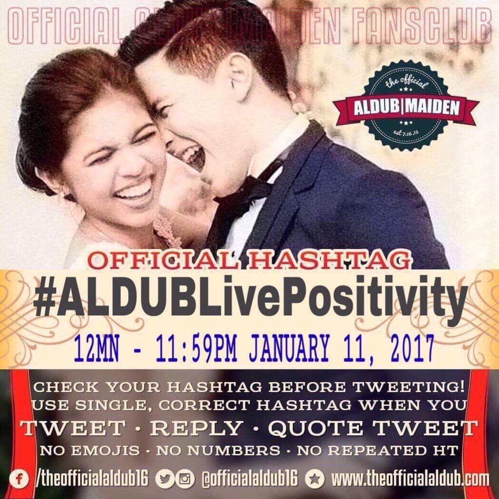 OHT: #ALDUBLivePositivity