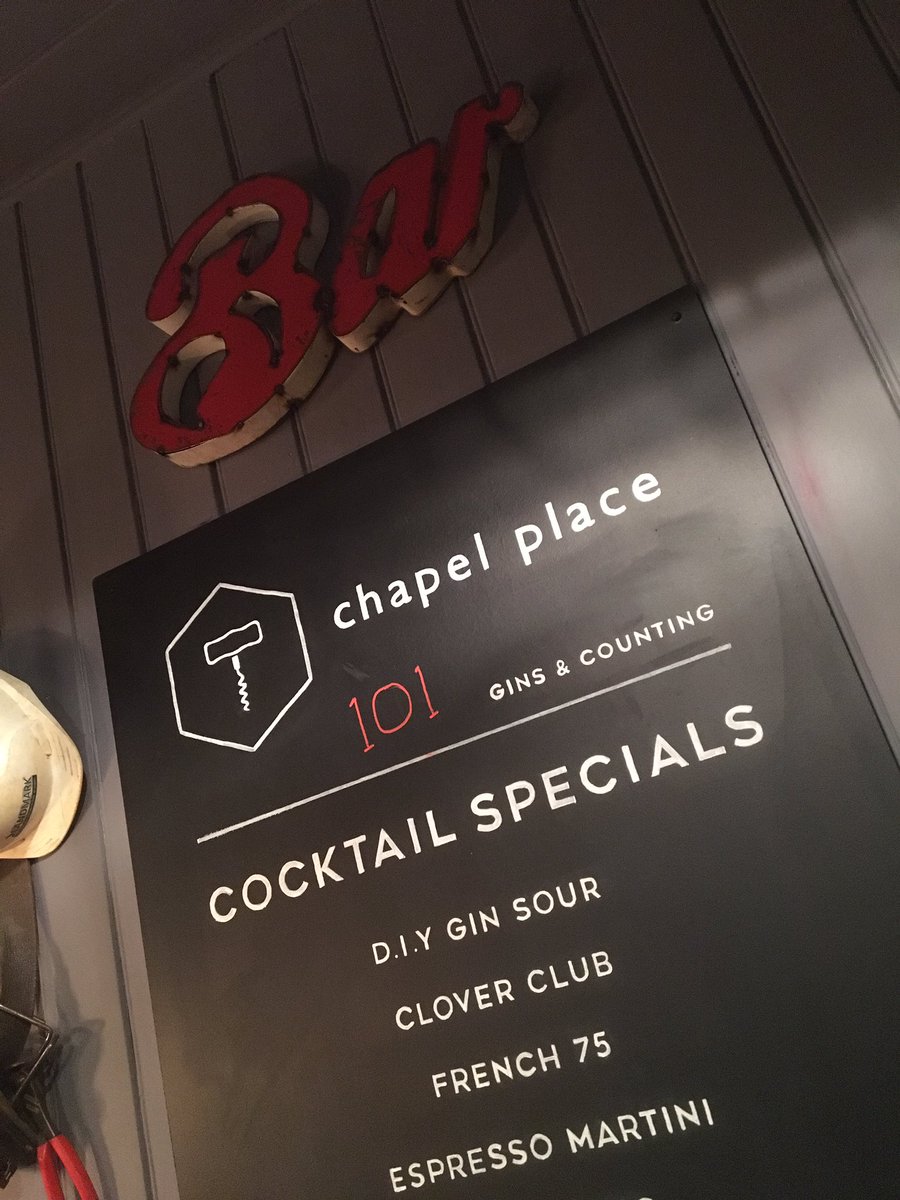 Well done <a href="/chapelplacetw/">Chapel Place</a> for reaching another milestone. Still the best bar in Tunbridge Wells!