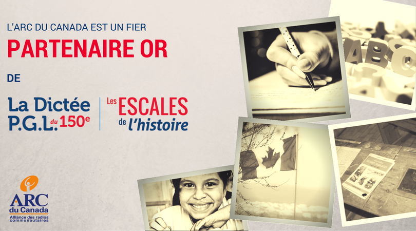 L'Alliance des radios communautaires du Canada (@arcducanada) on Twitter photo Date limite pour inscrire votre école à la @DicteePGL du #Canada150 : 27 janvier 2017. Hâtez-vous! Date limite pour inscrire votre école à la @DicteePGL du #Canada150 : 27 janvier 2017. Hâtez-vous!