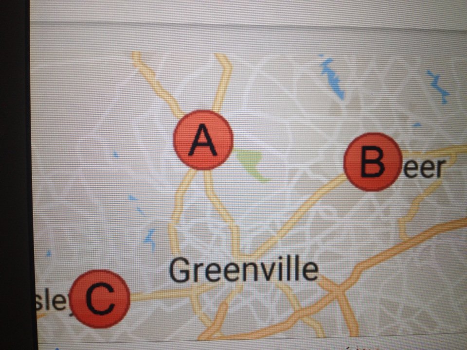 thomasvic's tweet image. I'm thinking maps is trying to tell me something.