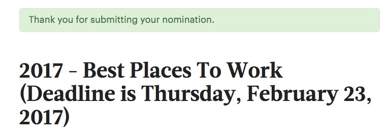 CommerceKitchen's tweet photo. This year, we're going for #1 in our category after getting 2nd and 3rd places the past two years! Can we do it? @denbizjournal https://t.co/FH1OQXleCK