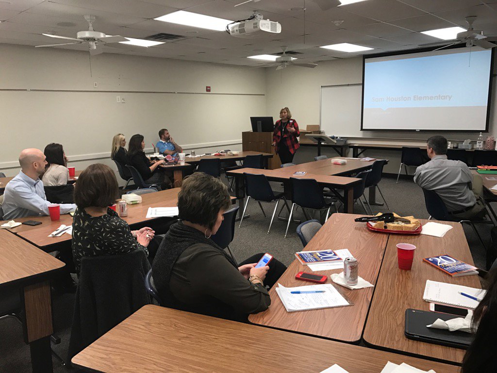 <a href="/SamHoustonCISD/">Sam Houston</a> Principal, <a href="/TraceyJordan2/">Tracey Jordan</a> , presenting on the purpose of Data Walls <a href="/Region12/">Region</a> ! <a href="/CorsicanaISD/">Corsicana ISD</a>