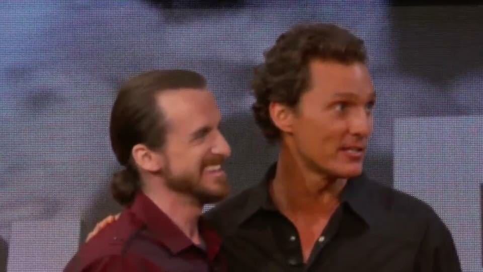 johncpacker's tweet photo. What a night last night was! Thank you all for tuning in! #BigFan #ABC #McConaughey #Kimme… https://t.co/9lJKGrMFQK https://t.co/J4Ujt3Xlyx
