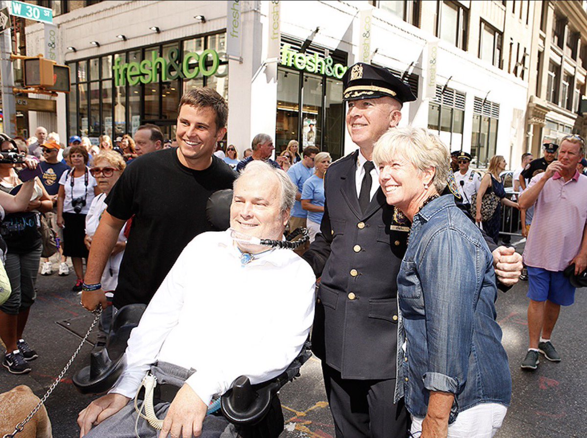 NYPDPC's tweet image. Det. McDonald, 59, who loved cops/community/life &amp;amp; @NYRangers, has passed. Source of inspiration &amp;amp; incredible hope to people the world over.