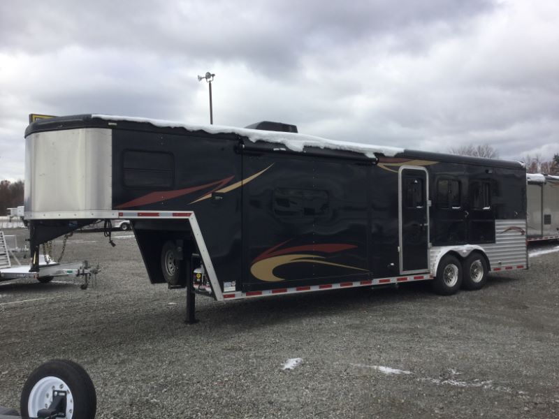 trailersaler's tweet image. We have used LQ trailers too!  This one's a 2013 Hoosier 3H with 11'SW LQ.  $39,995