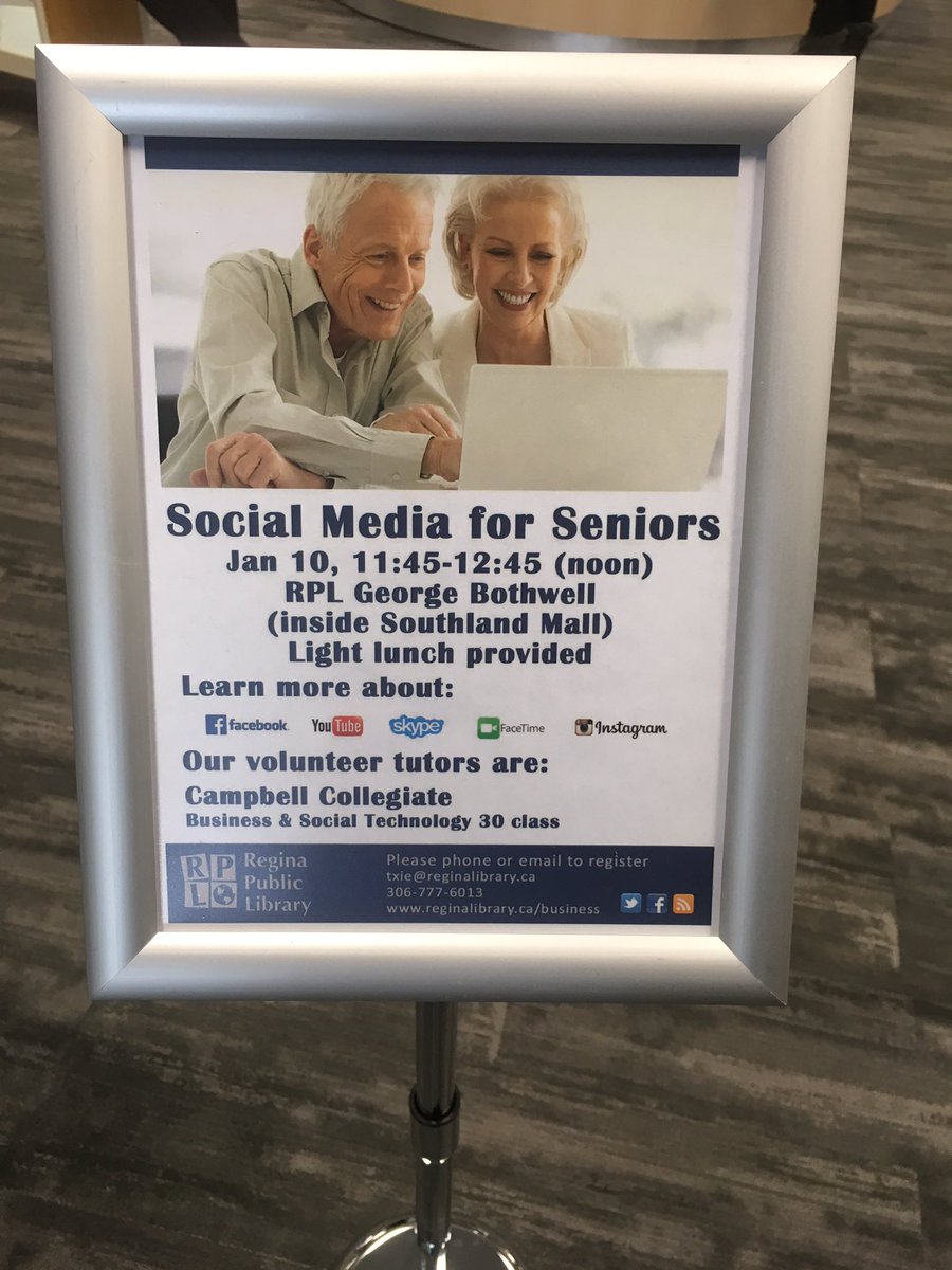 MrMcFarlen's tweet photo. Today our #BST30 Ss delivered a Social Media for Seniors session at @OfficialRPL - HUGE thanks to everyone who came out! https://t.co/duTNVHOmVT