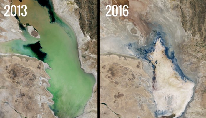 NASA's tweet photo. We use the vantage point of space to better understand Earth. What does the changing planet look like? Take a peek: https://t.co/TnT3wlYDVi https://t.co/OR40i8Kb4x