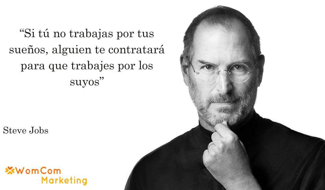 WomCom_Mk's tweet photo. Gran frase de Steve Jobs, así que a soñar por tus sueños
#Sueños #Metas #Proyectos #MkDigital #SteveJobs https://t.co/6SsyfMAtTl