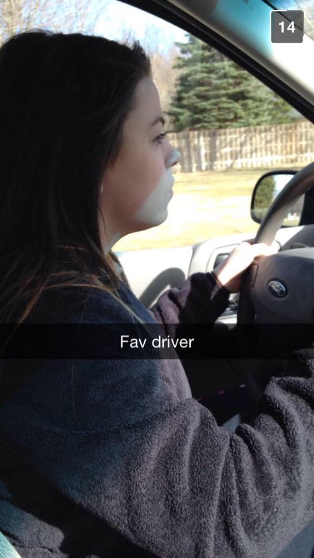 kellynicholsons's tweet photo. The first time I drove alex legally vs the first time she drove me legally.... dam https://t.co/off8zDAQa6