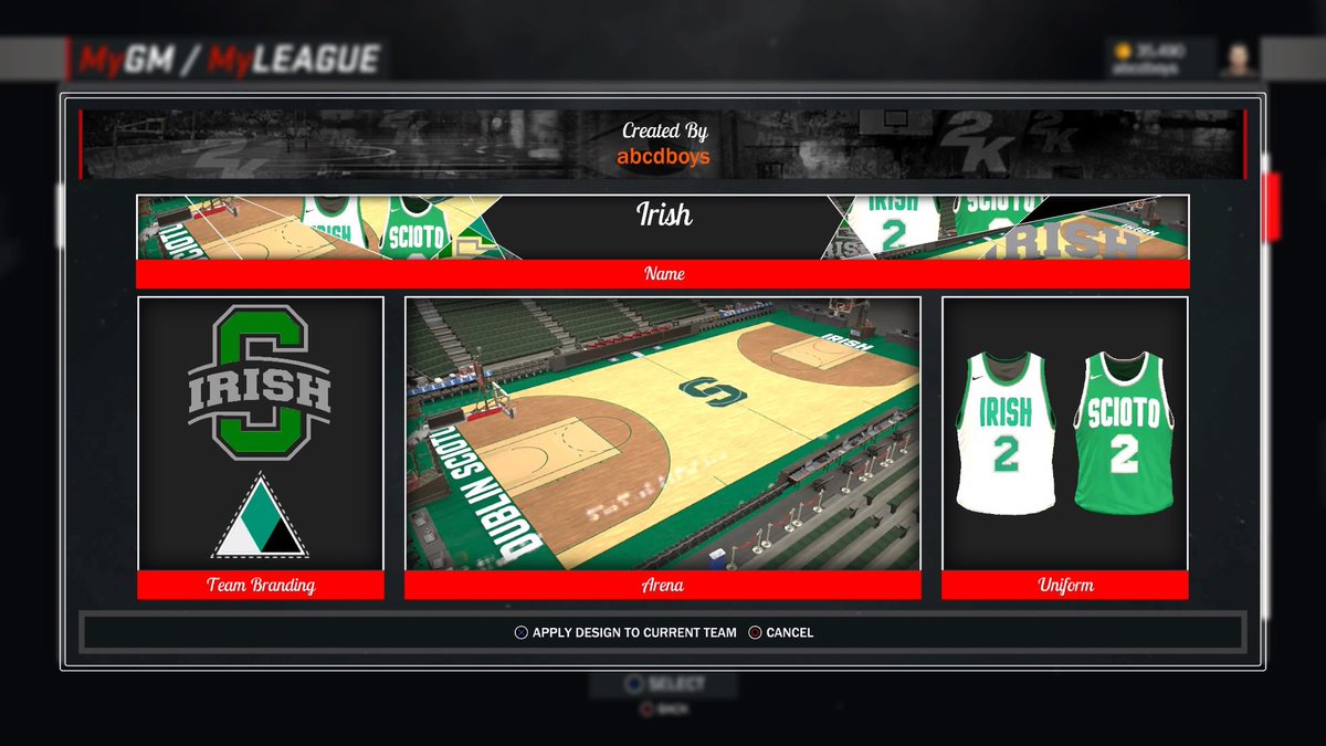 270on2k's tweet photo. Dublin Scioto is now available to play with in NBA 2k17 on PlayStation 4 https://t.co/0eLSn7kD7p