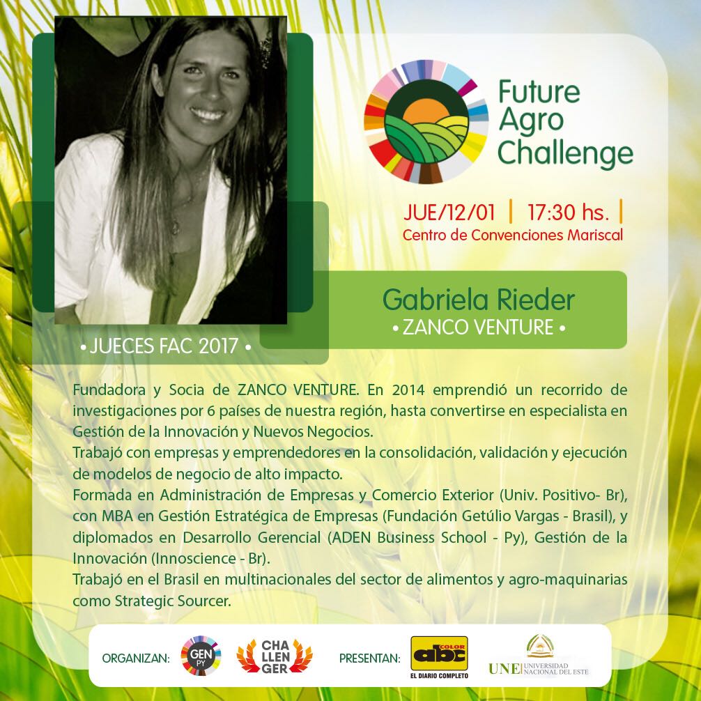 Challenger_Py's tweet photo. Gabriela Rieder especialista en gestión de la inovación y Nuevos Negocios
Un placer tenerla como juez
#facpy #juez @GENParaguay https://t.co/cIy9Z9S2Sn