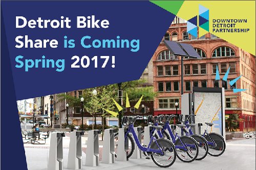 RTAmichigan's tweet photo. .@DetBikeShare to install 42 stations in spring - https://t.co/kxriOQkoqa

#Detroit #BikeShare https://t.co/ZGDZcdkvZ4