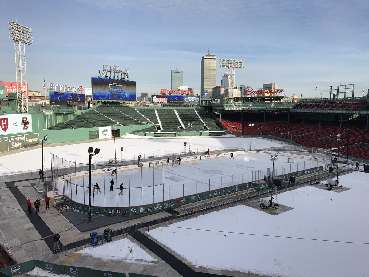AdmissionGeorge's tweet photo. At Fenway for our girls' varsity hockey game. Go Knights!!! https://t.co/BE12LLSQwZ