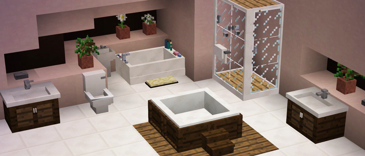 Minecraft's tweet image. Check out this deep dive into @Vanillaburp’s minimalist creations. Food, furniture, neon mechs - she does it all! minecraft.net/en-us/article/…