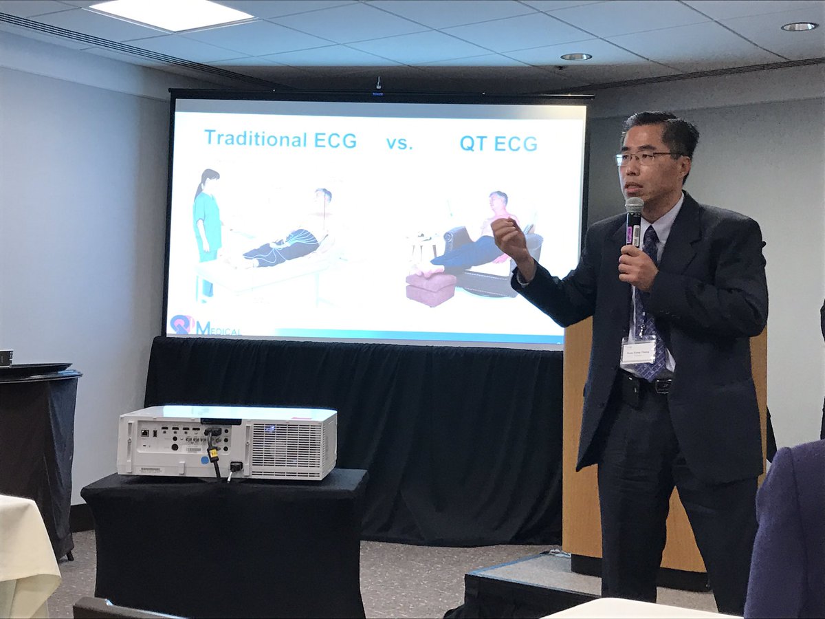 TPPChina's tweet image. Qt Medical comes up with Qt ECG- world's smallest, wireless home ECG. Can even used on babies! #TPPINSIGHTS #JPM17