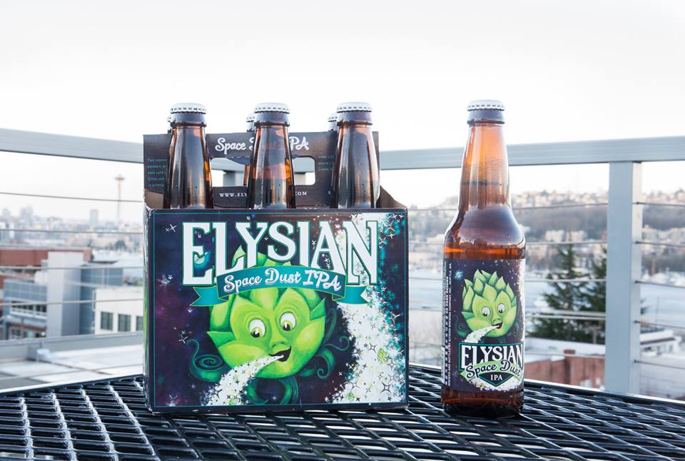 BeerLovesStarkV's tweet photo. Get your hands on Space Dust IPA from @ElysianBrewing! The hopping is pure starglow energy, w/ Chinook to bitter and dry additions of Citra! https://t.co/AXDnQyUooA