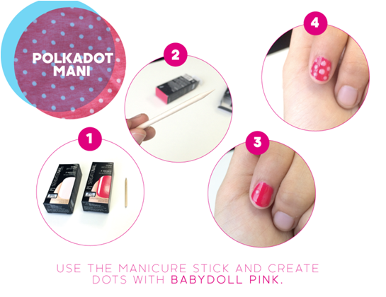 SensatioNailUK's tweet photo. Check out this quick and easy #pictorial on how to create the perfect polka dot mani. Buy Babydoll Pink here: https://t.co/NkUTpV6aXQ https://t.co/IDfZqj5E4b