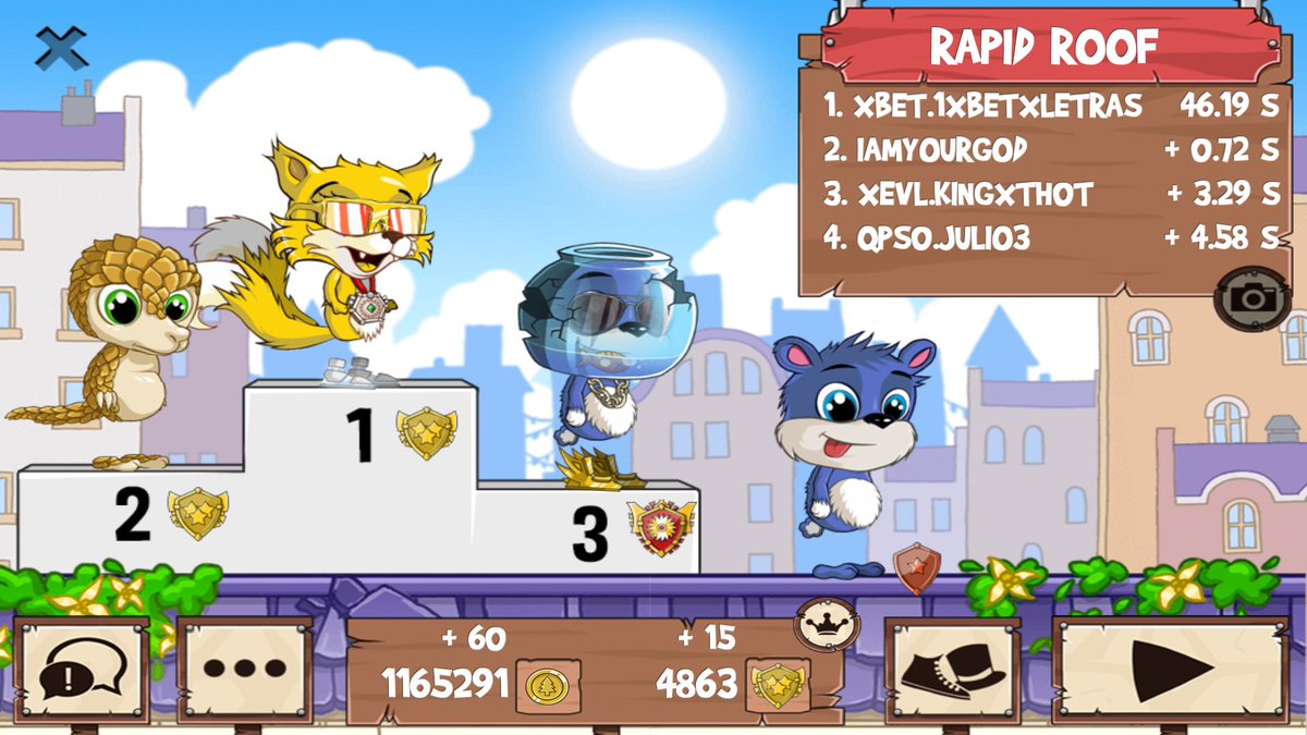 ELLETRAS1's tweet image. Get on my level, son! #funrun2 #IAmYourGod #KINGXTH0T #Julio3