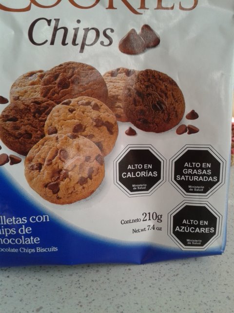 Solche Lebensmittel-Hinweise sollten in der Schweiz auch eingeführt werden! Respekt der Dom. Rep., wo das schon gängig ist #unhealthyfood