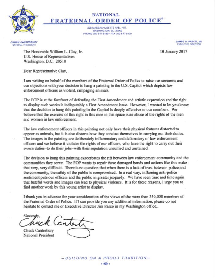 FOP Legislative tweet media