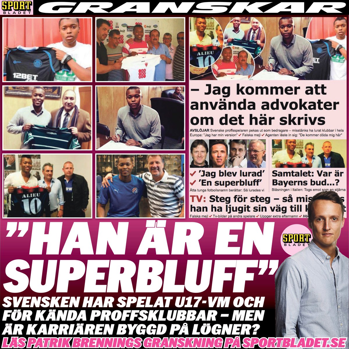 Svensken har spelat U17-VM, för kända proffsklubbar och matcher inför 50 000 – men är karriären byggd på lögner?
aftonbladet.se/sportbladet/fo…