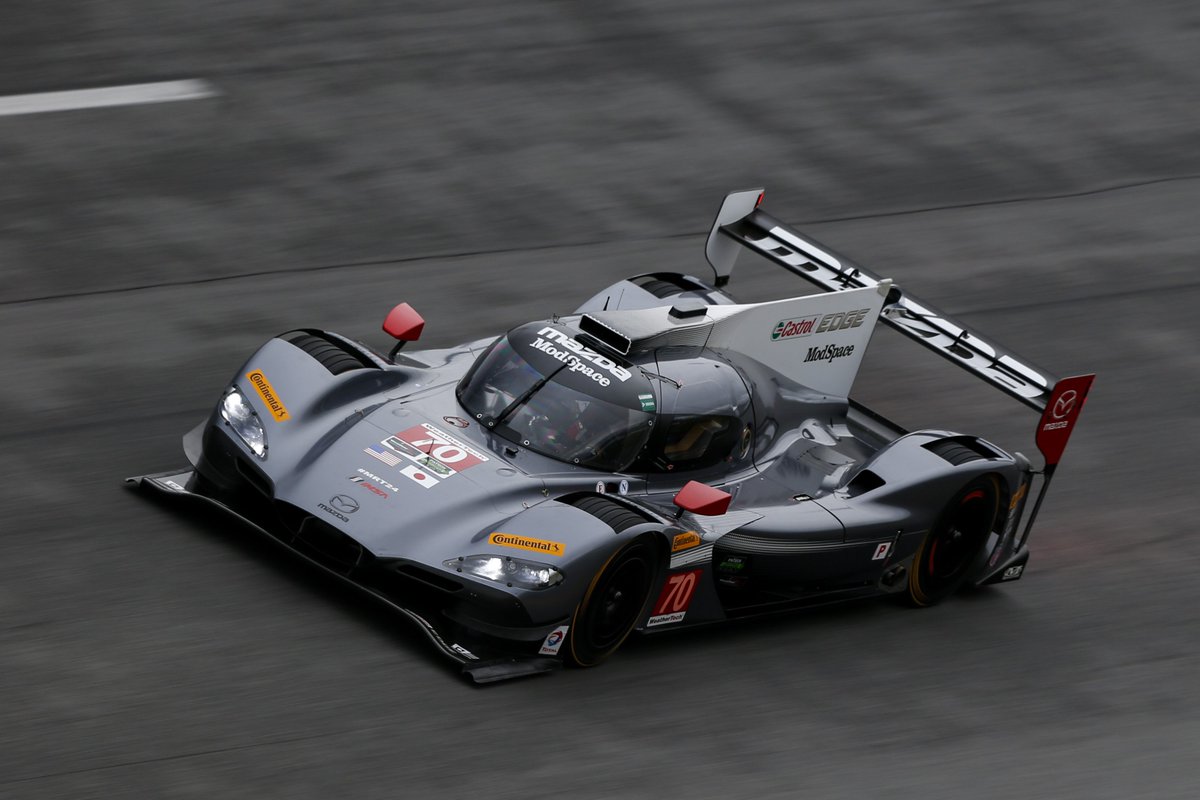 IMSA's tweet photo. Retweet if you'll be cheering for the No. 70 @MazdaRacing RT24-P! #Rolex24 https://t.co/7qWsNu7JwW