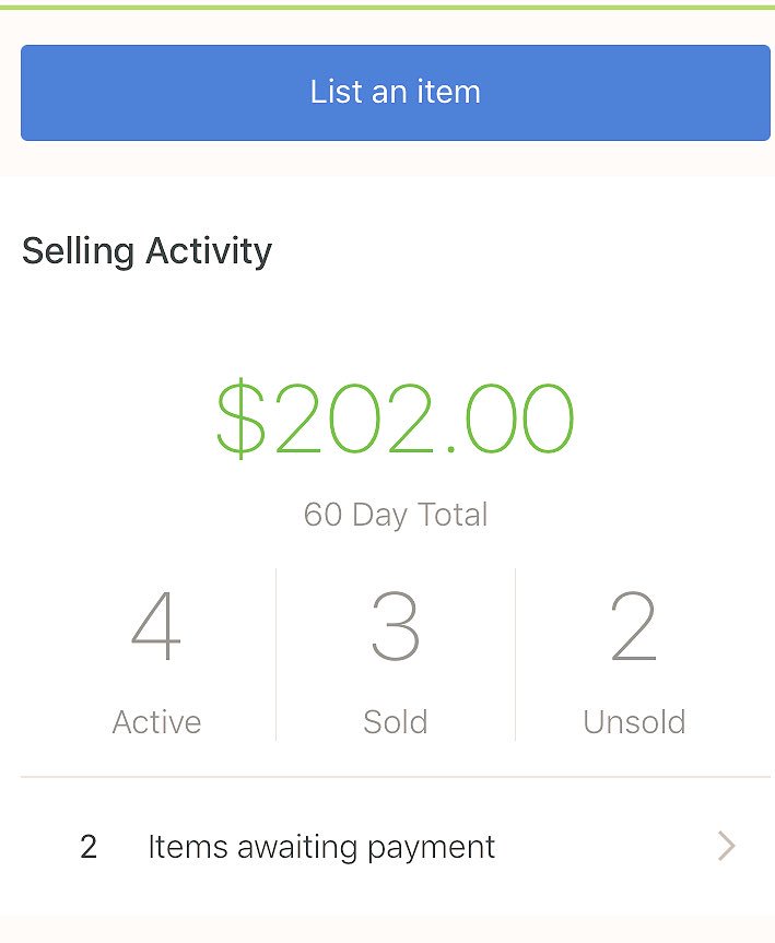 range1media's tweet photo. Jumping on that #2017flipchallenge also @garyvee. Sold two pcs in my garage and bought stuff at a garage sale last weekend to #flip #20170 https://t.co/dVyQmVjOt6