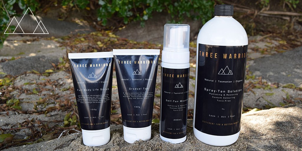 LustHaveit's tweet image. #ThreeWarriors' product range was created to make you feel like a boss!Visit bddy.me/2iYS6WM to start your Tasmanian experience now!