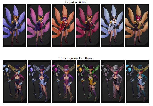 popstar ahri chromas popstar ahri chromas