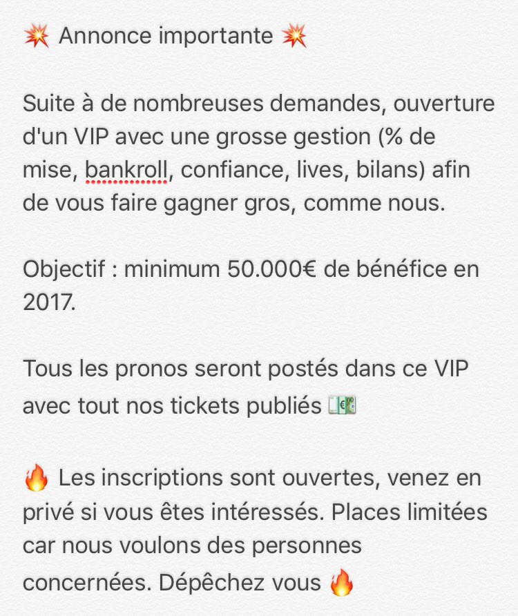 Pronos__Center's tweet image. Maintenant que nous vous avons prouvés nos qualités et notre honnêteté, voici le groupe privé complet que beaucoup demande 🔥