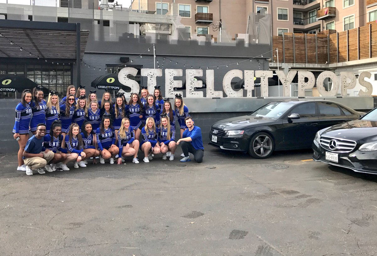 Finishing up a fun day competing <a href="/uiltexas/">Texas UIL</a> cheer competition! Now we wait for finalists to be announced <a href="/Bobcatcheer/">BOBCAT CHEER</a> 💙🎀💙