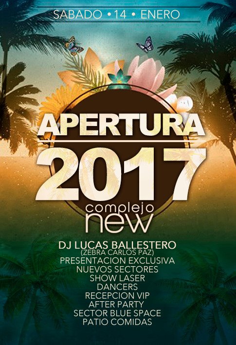 newdiscoteque's tweet photo. Un sábado mas!! Sábado 14 haremos vibrar el complejo mas imponente del interior!! DJ Lucas Ballesteros con una presentación de otro nivel.. https://t.co/GWo6uWskCE