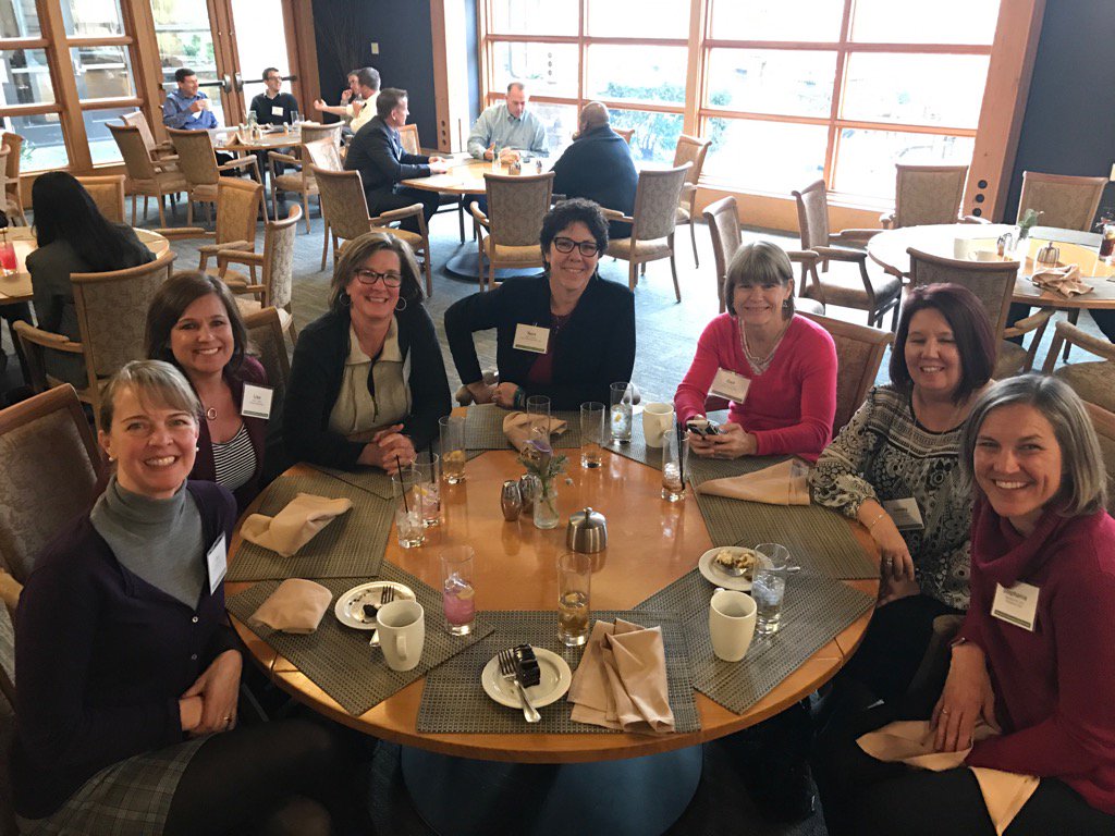 GailDanner's tweet photo. Enjoying powerful learning/sharing about equity at #AWSP. #MLPN. Thank you #Gates Foundation for the opportunity! https://t.co/hOs3bBkQEq