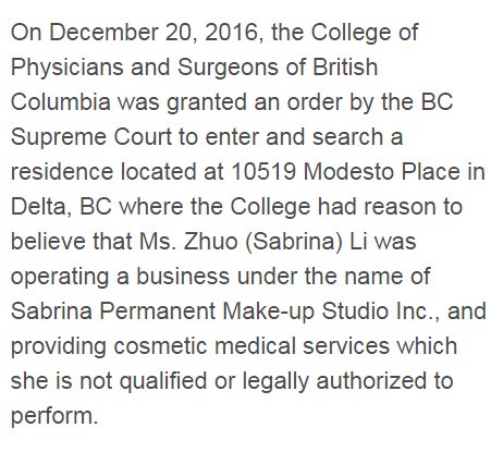 ALERT: College warns public of a potential health risk following a search and seizure: ow.ly/hkeS307SqXS #servingBCpatients #BChealth